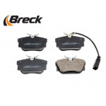 BRECK Bremsbelagsatz, Scheibenbremse